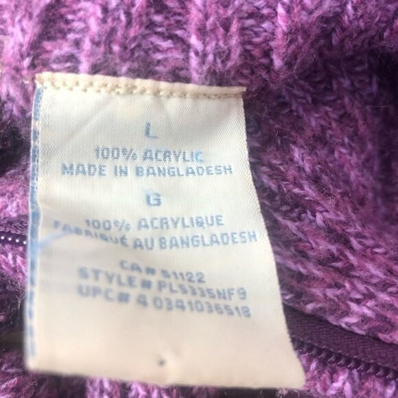 Size L Vintage Penmans Zip up sweater - Picture 7 of 9